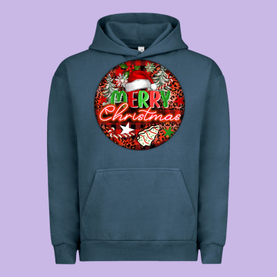 Merry Christmas Urban Hoodie Designed By Fadigitalartstudio