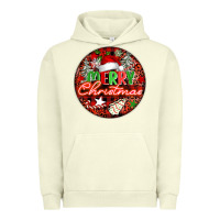 Pigment Pistachio Merry christmas Urban Hoodie - FaDigitalArtStudio