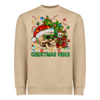 Mushroom Christmas Vibes Heavyweight Sweatshirt - BundleAndBundleShop
