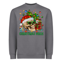 Storm Christmas Vibes Heavyweight Sweatshirt - BundleAndBundleShop