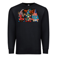 I Love Usa Gnomes 4th Of July Premium Sweatshirt | Teevron