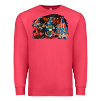Cardinal i love usa gnomes 4th of july Premium Sweatshirt - CowGirlArtShop