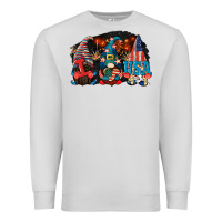 Dove Grey i love usa gnomes 4th of july Premium Sweatshirt - CowGirlArtShop