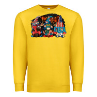 Lemon i love usa gnomes 4th of july Premium Sweatshirt - CowGirlArtShop