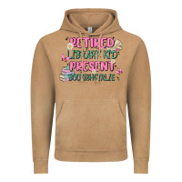 Vintage Camel retired library kid present bookish girlie Vintage Hoodie - MaliasSmallBusiness