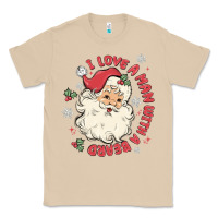 Mushroom i love a man with a beard Classic Tee - MaliasSmallBusiness