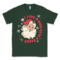 Sports Green i love a man with a beard Classic Tee - MaliasSmallBusiness