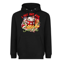 Black i put out for santa Heavyweight Hoodie - CowGirlArtShop