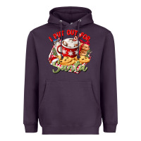 Plum i put out for santa Heavyweight Hoodie - CowGirlArtShop