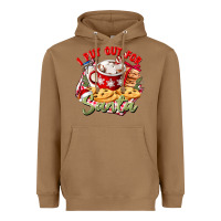 Toasted Coconut i put out for santa Heavyweight Hoodie - CowGirlArtShop