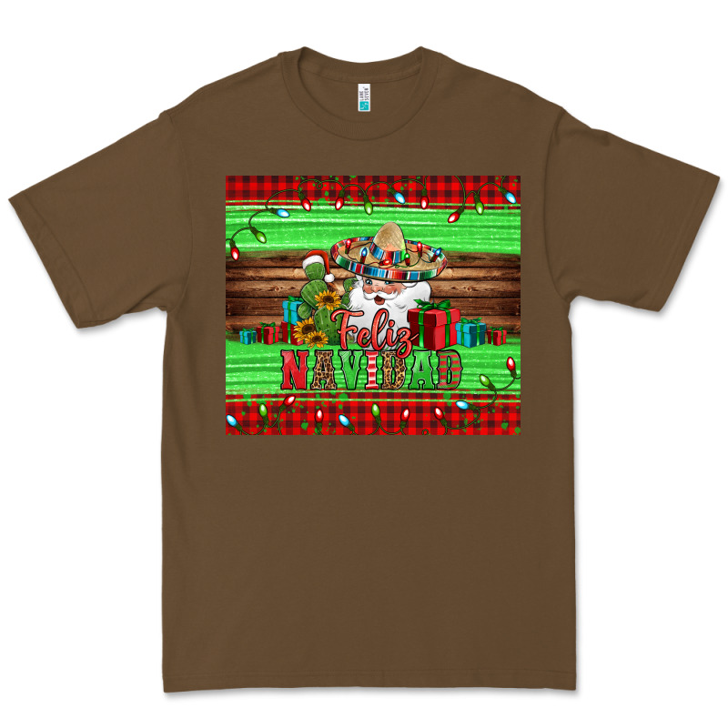 Feliz Navidad Spanish Christmas Santa Tumbler Premium Tee by Jasminsmagicworld | Teevron