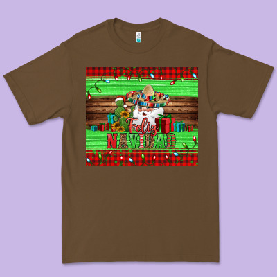 Feliz Navidad Spanish Christmas Santa Tumbler Premium Tee Designed By Jasminsmagicworld