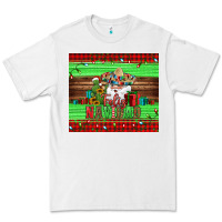 White feliz navidad spanish christmas santa tumbler Premium Tee - Jasminsmagicworld