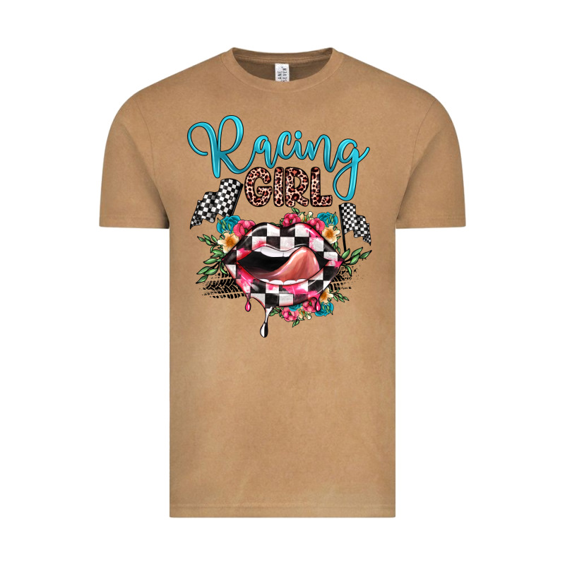 Racing Girl Vintage Tee by JahusDesignShop | Teevron