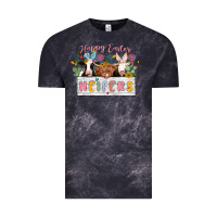 Cloud Black happy easter heifers Vintage Tee - MaliasSmallBusiness