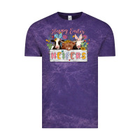 Cloud Purple happy easter heifers Vintage Tee - MaliasSmallBusiness