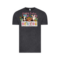 Vintage Black happy easter heifers Vintage Tee - MaliasSmallBusiness