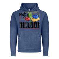 Vintage Denim master builder Vintage Hoodie - MaliasSmallBusiness