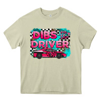 Mossy dibs on the driver background Heavy Core Tee - AdoDesignShop