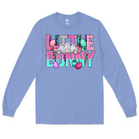 Colony Blue Little Bunny Easter Long Sleeve Tee - BundleAndBundleShop