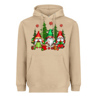 Mushroom christmas gnomies Heavyweight Hoodie - CowGirlArtShop