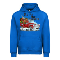 Cobalt it's the most wonderful time of the year Urban Hoodie - FaDigitalArtStudio