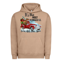 Pigment Burro it's the most wonderful time of the year Urban Hoodie - FaDigitalArtStudio
