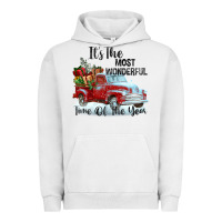 Pigment Lunar Rock it's the most wonderful time of the year Urban Hoodie - FaDigitalArtStudio