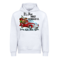 White it's the most wonderful time of the year Urban Hoodie - FaDigitalArtStudio