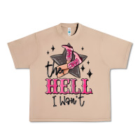 Burro the hell i wont cowgirl Urban Heavy Tee - MaliasSmallBusiness