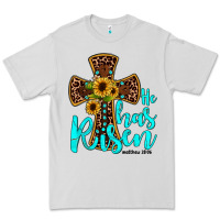 Dove Grey he has risen Premium Tee - JahusDesignShop