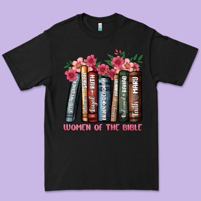 Boho Women Of The Bible Premium Tee Designed By Jahusdesignshop