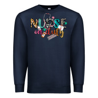 Navy nurse on duty Premium Sweatshirt - CowGirlArtShop
