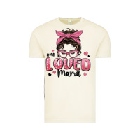 Vintage Arctic one loved mama messy bun Vintage Tee - MaliasSmallBusiness