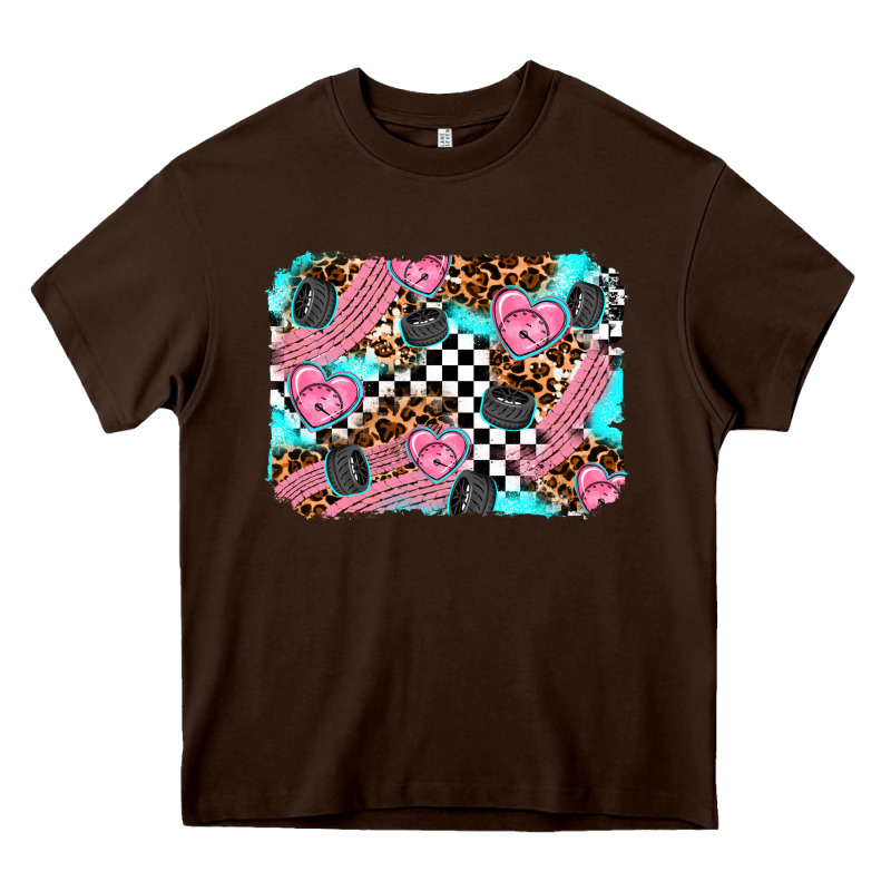 Race Day Background Heavy Core Tee by AdoDesignShop | Teevron