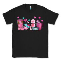 Black lash hustler with eyelashes coffee cups Classic Tee - NancyCooperArtShop