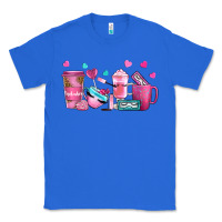 True Royal lash hustler with eyelashes coffee cups Classic Tee - NancyCooperArtShop