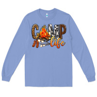 Colony Blue Camp Life Long Sleeve Tee - BundleAndBundleShop