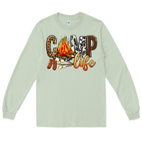 Matcha Camp Life Long Sleeve Tee - BundleAndBundleShop