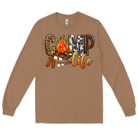 Toasted Coconut Camp Life Long Sleeve Tee - BundleAndBundleShop
