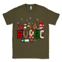Army Green nurse Christmas Classic Tee - JahusDesignShop