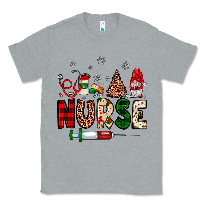 Nurse Christmas Classic Tee by JahusDesignShop | Teevron