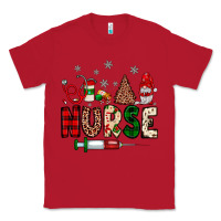 Red nurse Christmas Classic Tee - JahusDesignShop