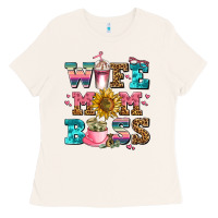 Bone wife mom boss Ladies Tee - AdoDesignShop