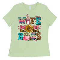 Matcha wife mom boss Ladies Tee - AdoDesignShop