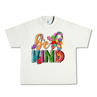 Pistachio autism be kind Urban Heavy Tee - NancyCooperArtShop