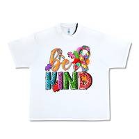 White autism be kind Urban Heavy Tee - NancyCooperArtShop