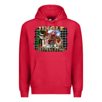 Cardinal jingle all the way Premium Hoodie - CowGirlArtShop