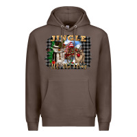 Coffee jingle all the way Premium Hoodie - CowGirlArtShop