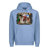 Colony Blue jingle all the way Premium Hoodie - CowGirlArtShop